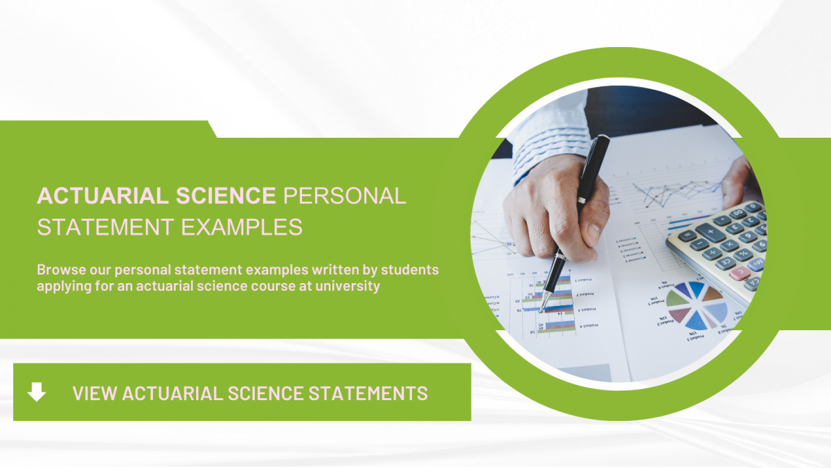 lse actuarial science personal statement